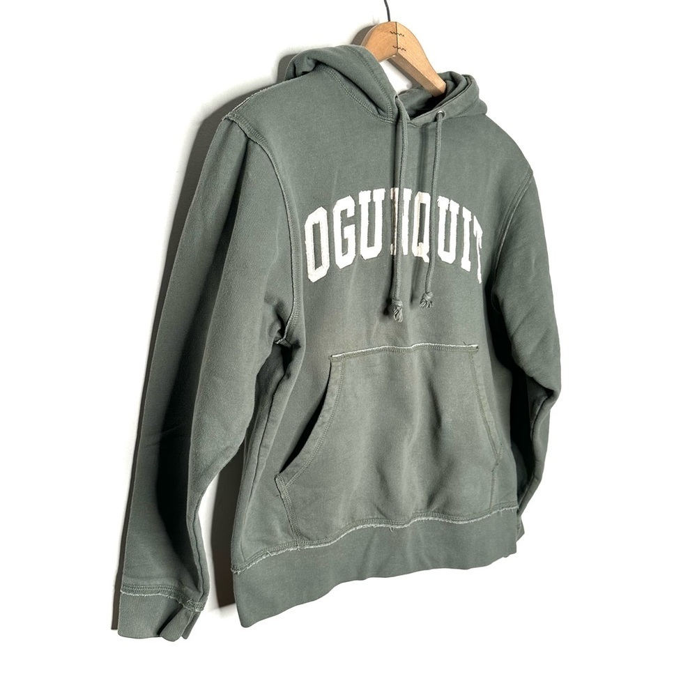 Jones & Mitchell | Green Ogunquit Hoodie Sweatshirt Size Small View 3